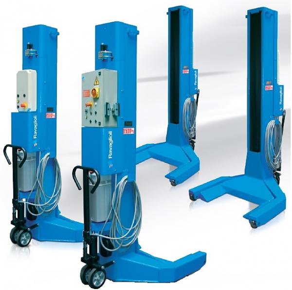 Подкатные грузовые колонны