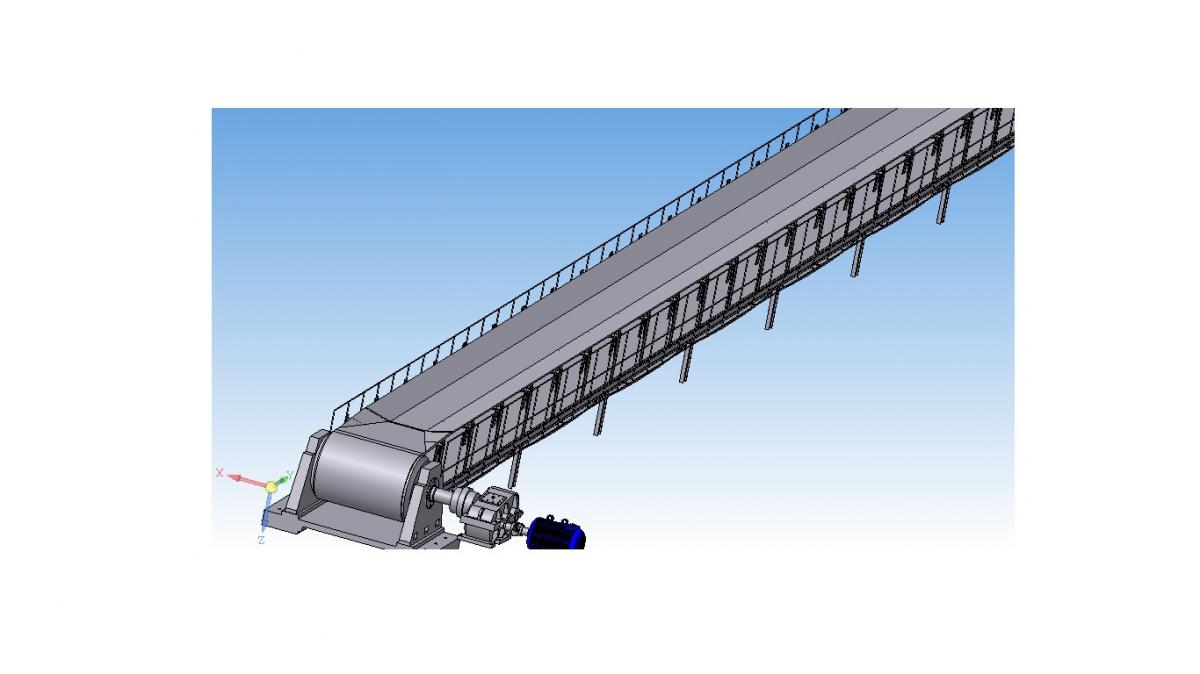 Ленточный транспортер ЛЛТ-1000