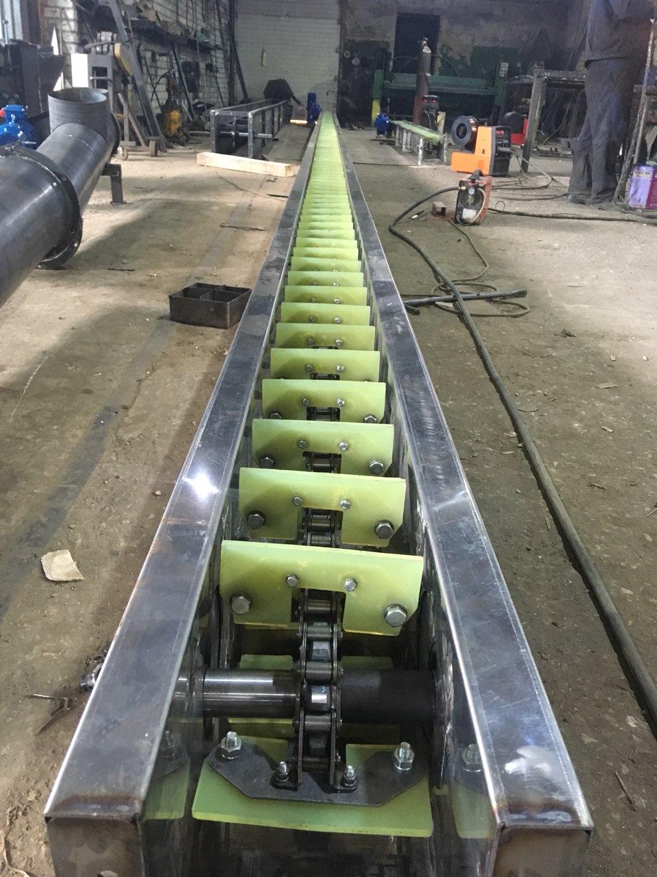 Конвейер скребково-цепной